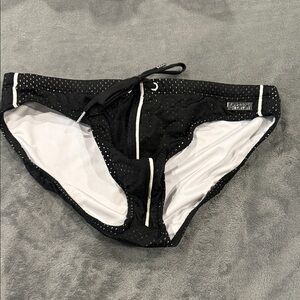 Andrew Christian Black Swim Briefs